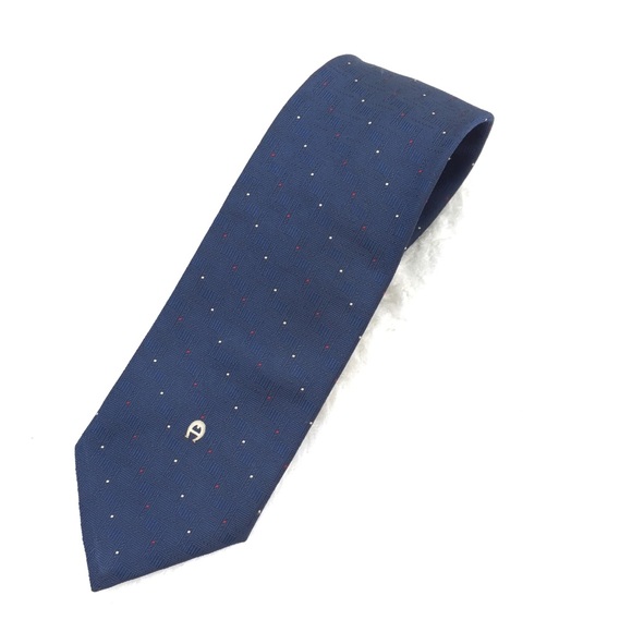 {3/$25} Vtg Etienne Aigner necktie in Navy. - Picture 7 of 9